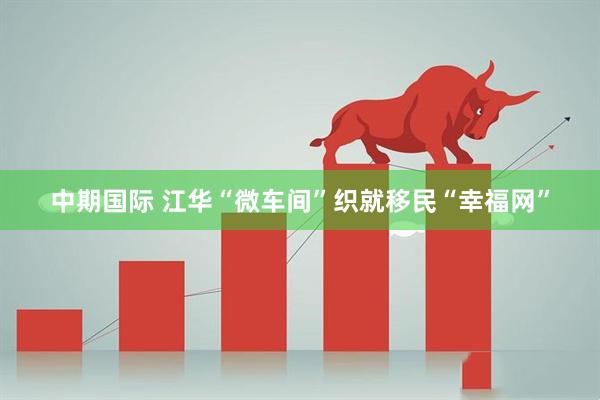 中期国际 江华“微车间”织就移民“幸福网”