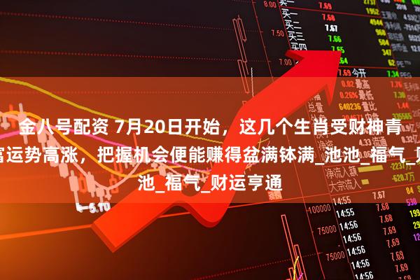 金八号配资 7月20日开始，这几个生肖受财神青睐，财富运势高涨，把握机会便能赚得盆满钵满_池池_福气_财运亨通